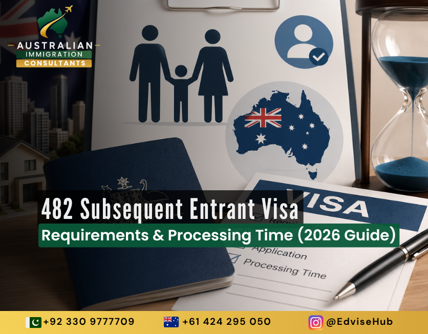 482 Subsequent Entrant Visa