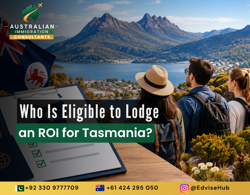 who can lodge an ROI for Tasmania who can lodge an ROI for Tasmania